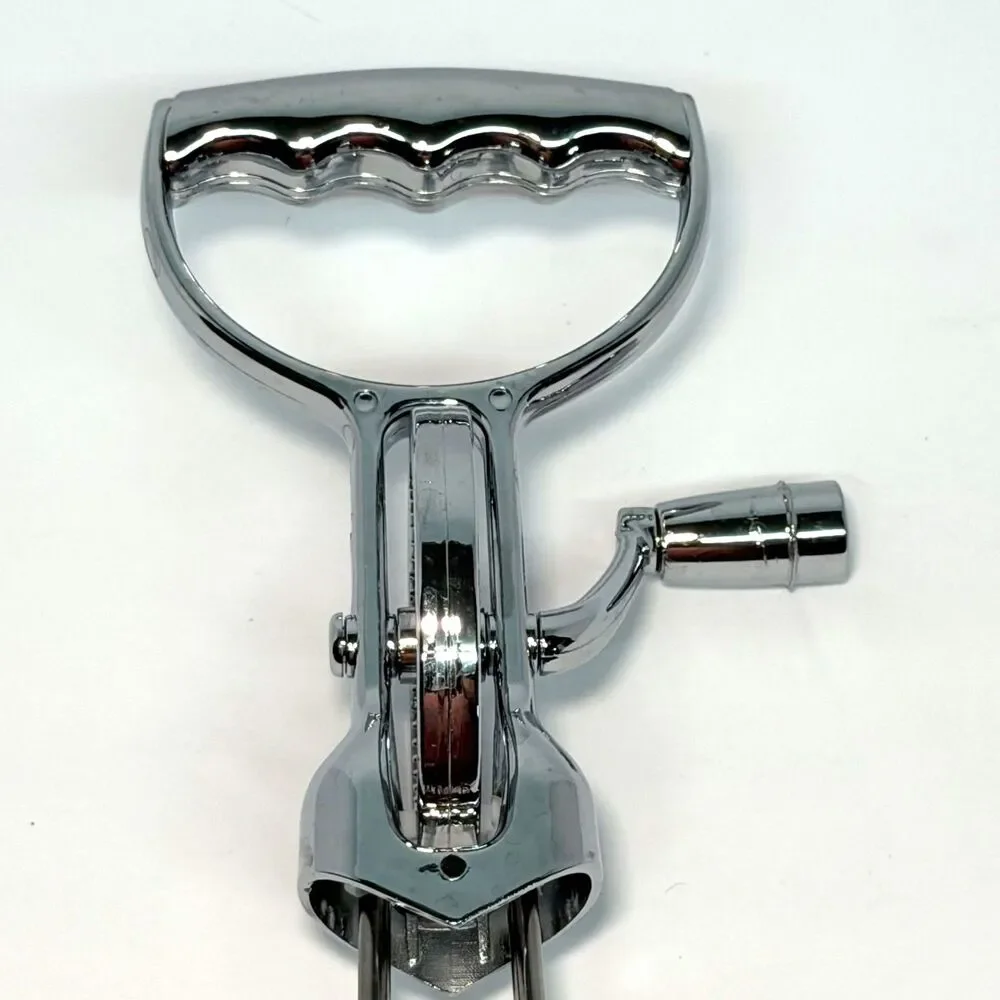 Unbranded Vintage 12-Inch Rotary Egg Beater, Baking Utensil, Kitchen Gadget